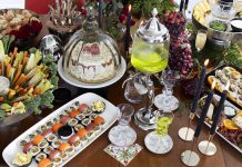 Tips for Elegant and Extravagant Holiday Parties From MartinPatrick 3 Holiday feast spread on a dining room table