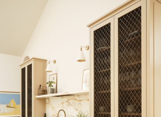 Decorative mesh grilles