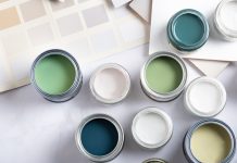 Color swatches and samples for your walls can help determine what color to paint a room.